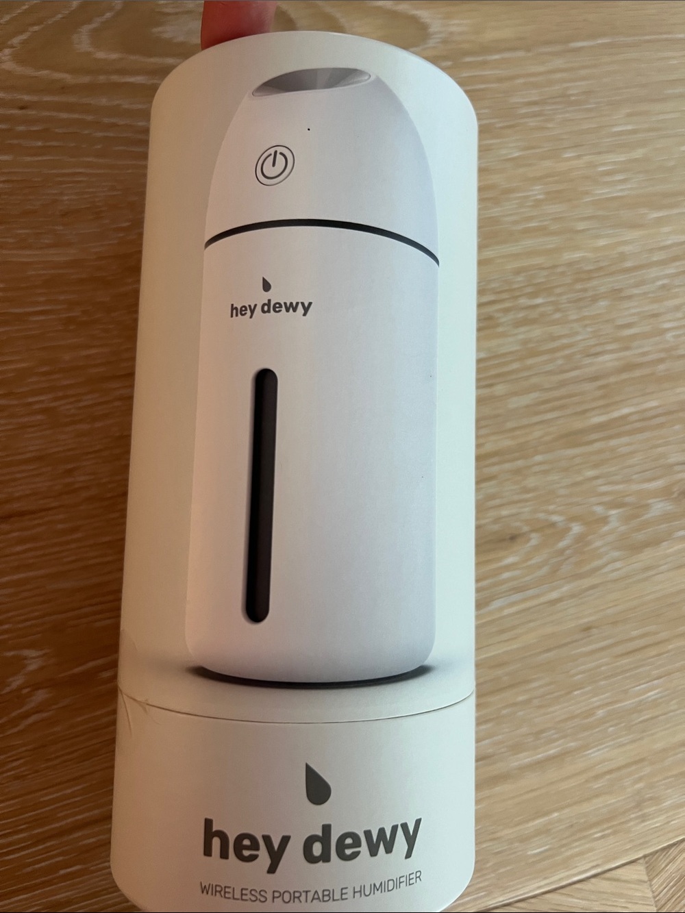 White Portable Humidifier - Wireless Travel Mist